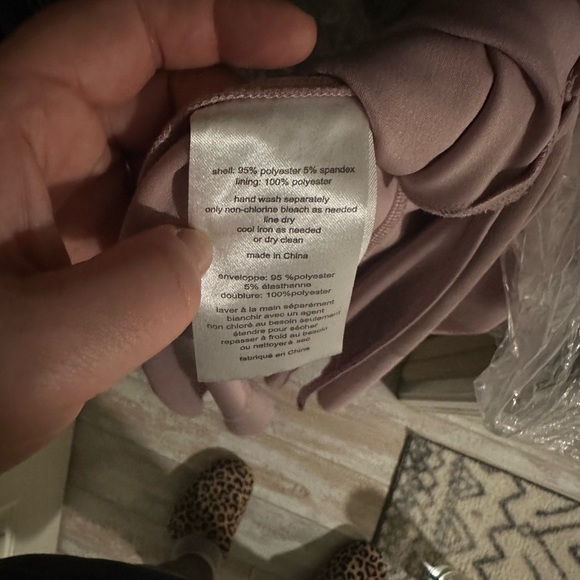 DB STUDIO
illusion deep-v center slit stretch crepe dress - Picture 4 of 5